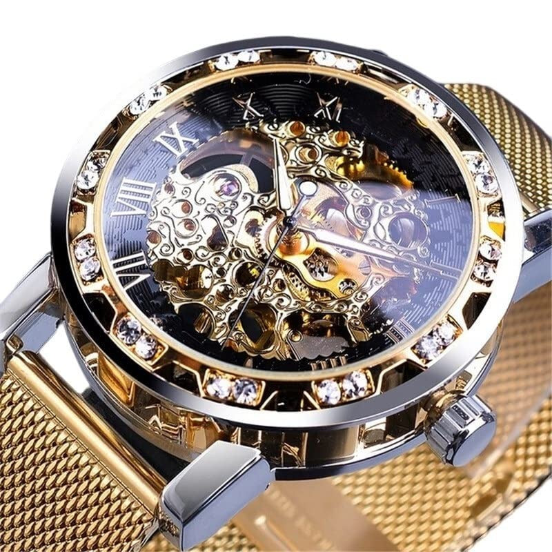 Ретро Часы Skeleton Люкс