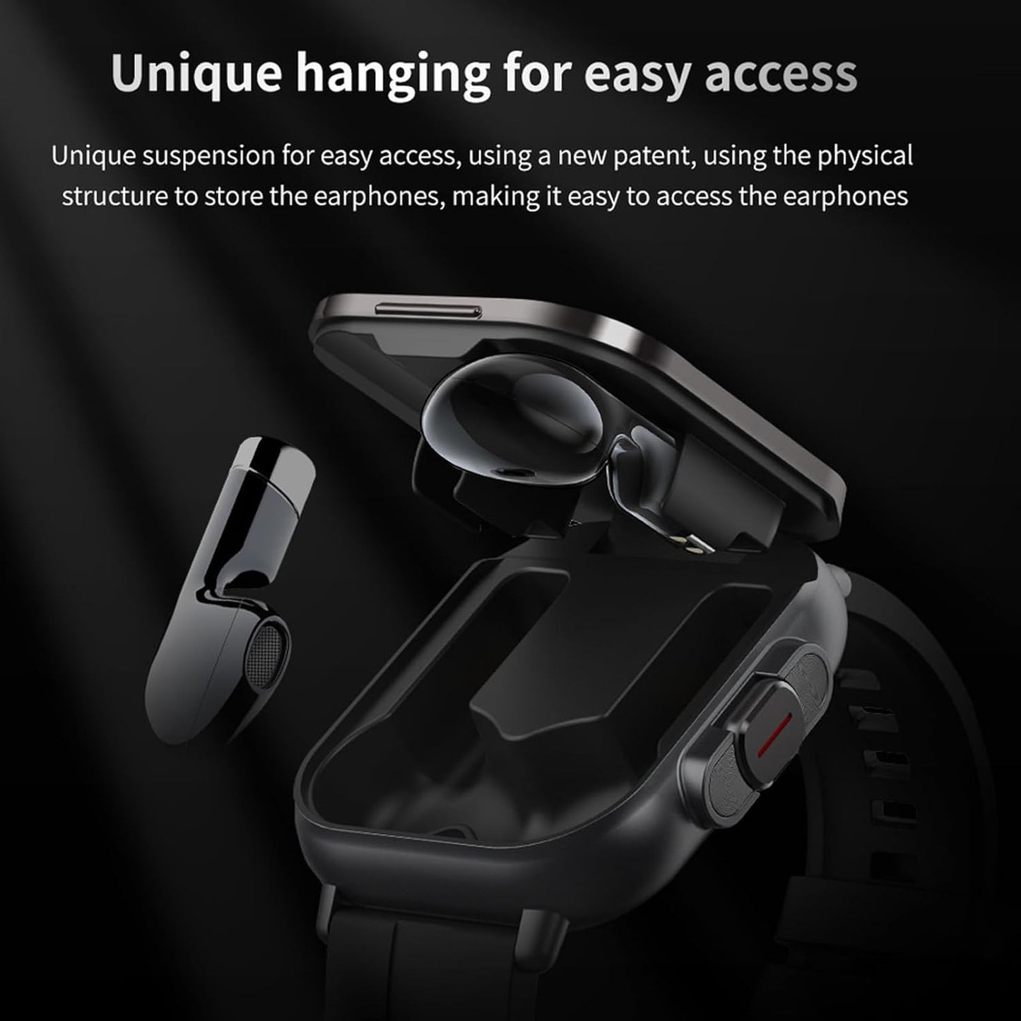 Смарт часы Bluetooth с наушниками