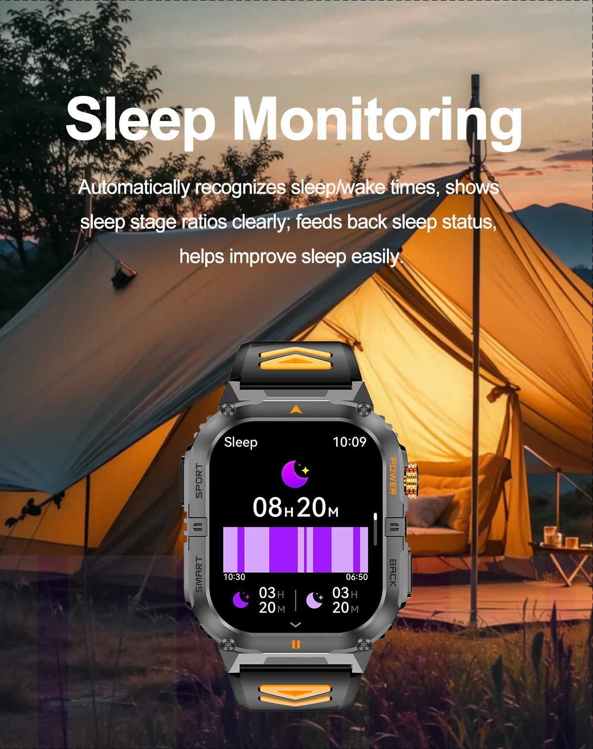 Спортивные умные часы для мужчин