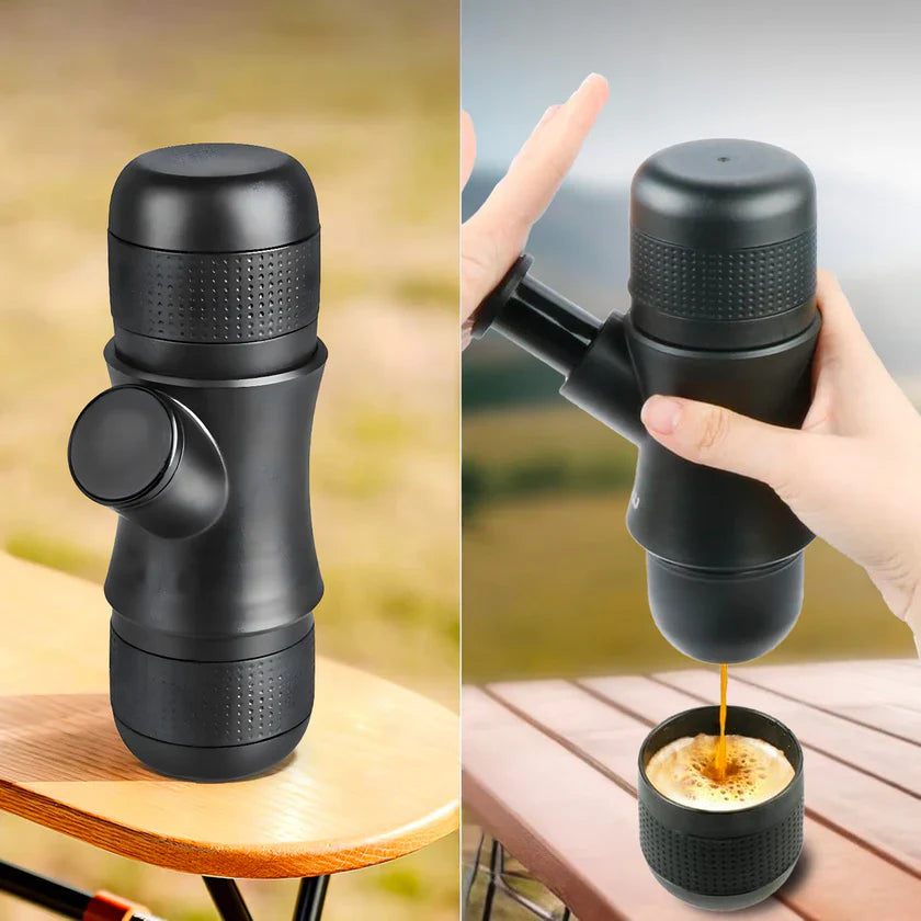 Портативная ручная кофеварка