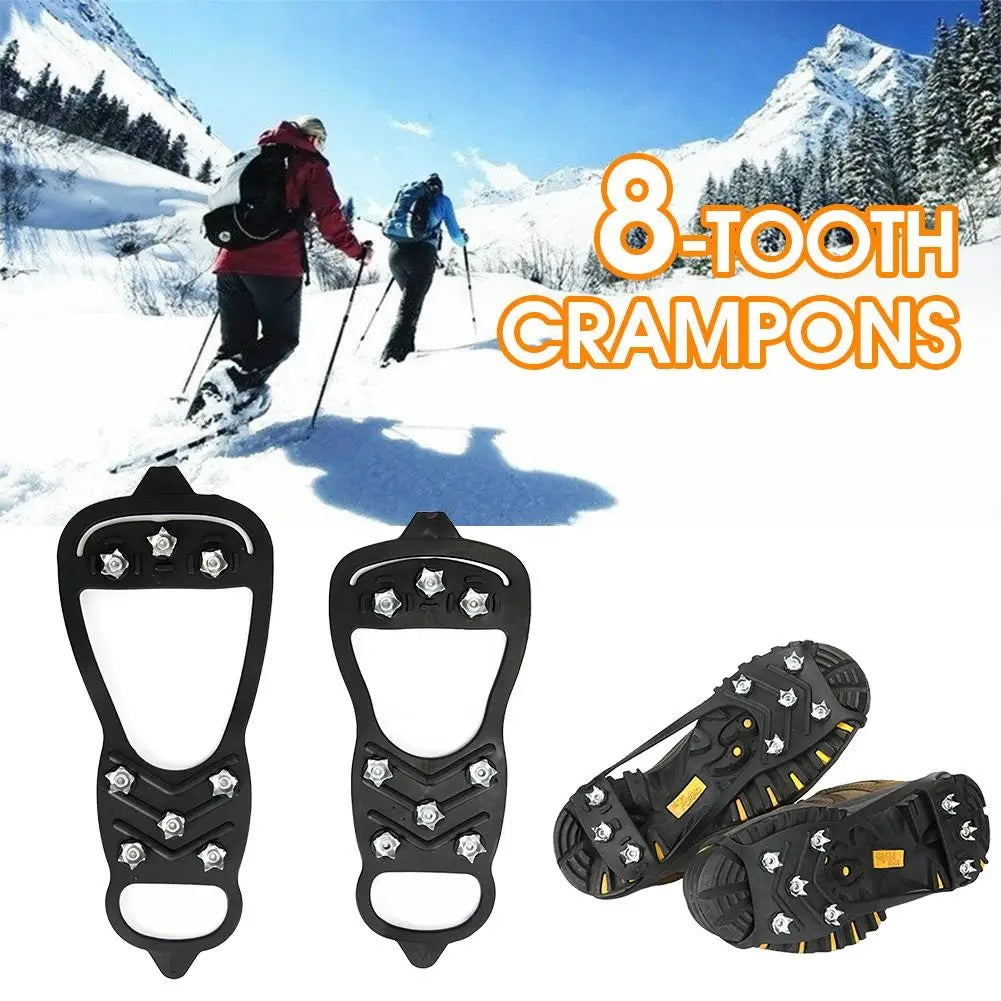 Две пары нескользящих ботинок для льда