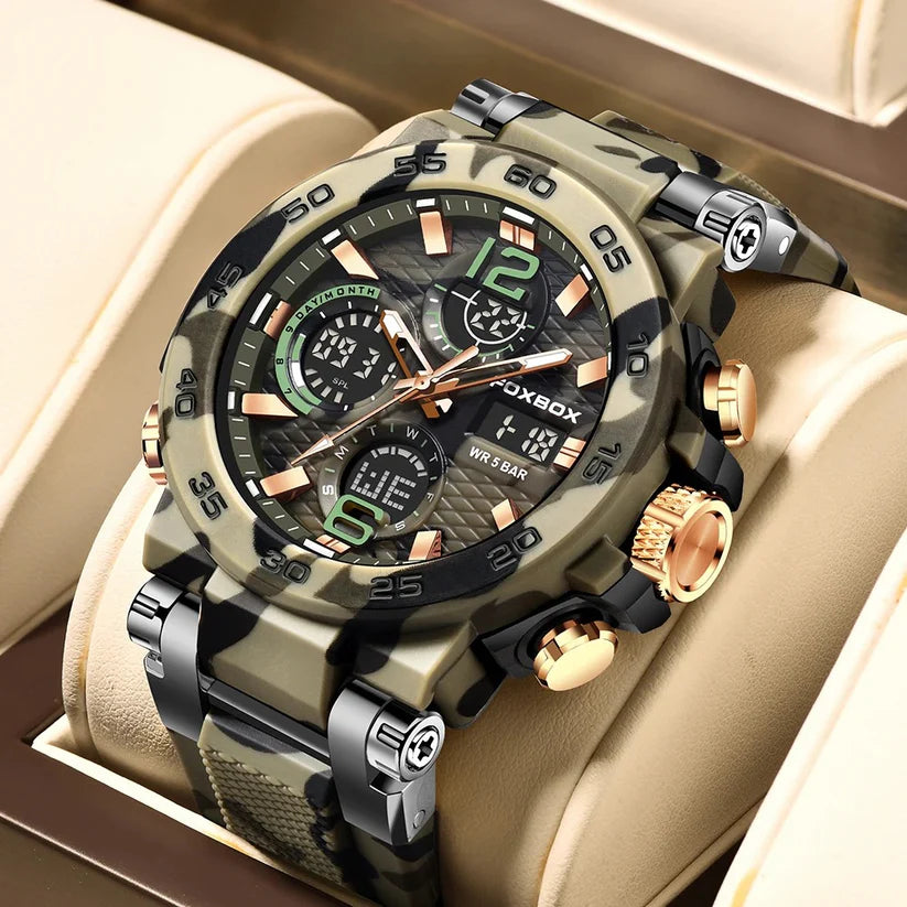 Цифровые военные часы