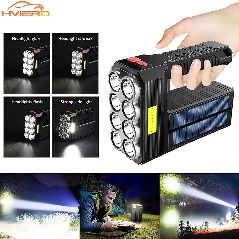 Фонарь с 8 светодиодами LED