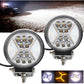 Круглый LED фонарь