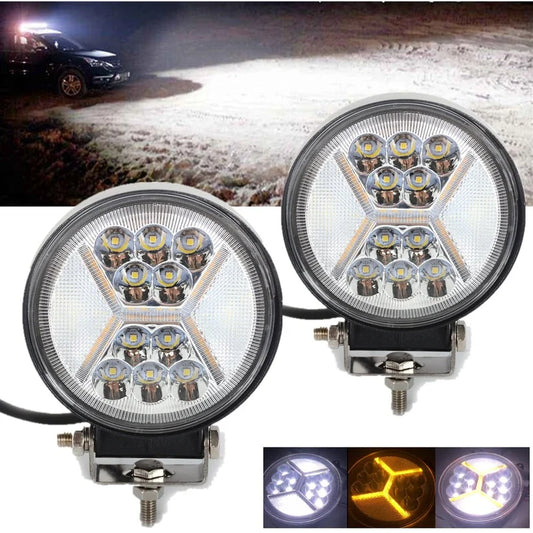 Круглый LED фонарь