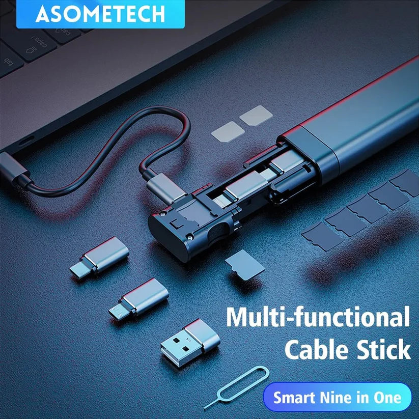  Многофункциональный универсальный адаптер для карт 9 в 1