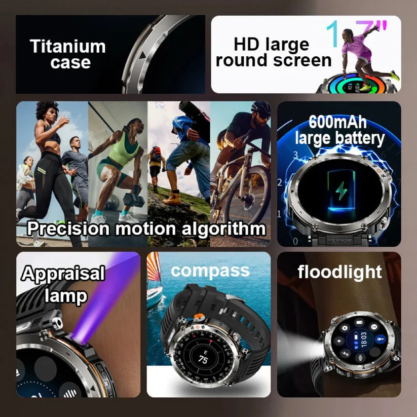 Мультиспортивные смарт-часы HT30