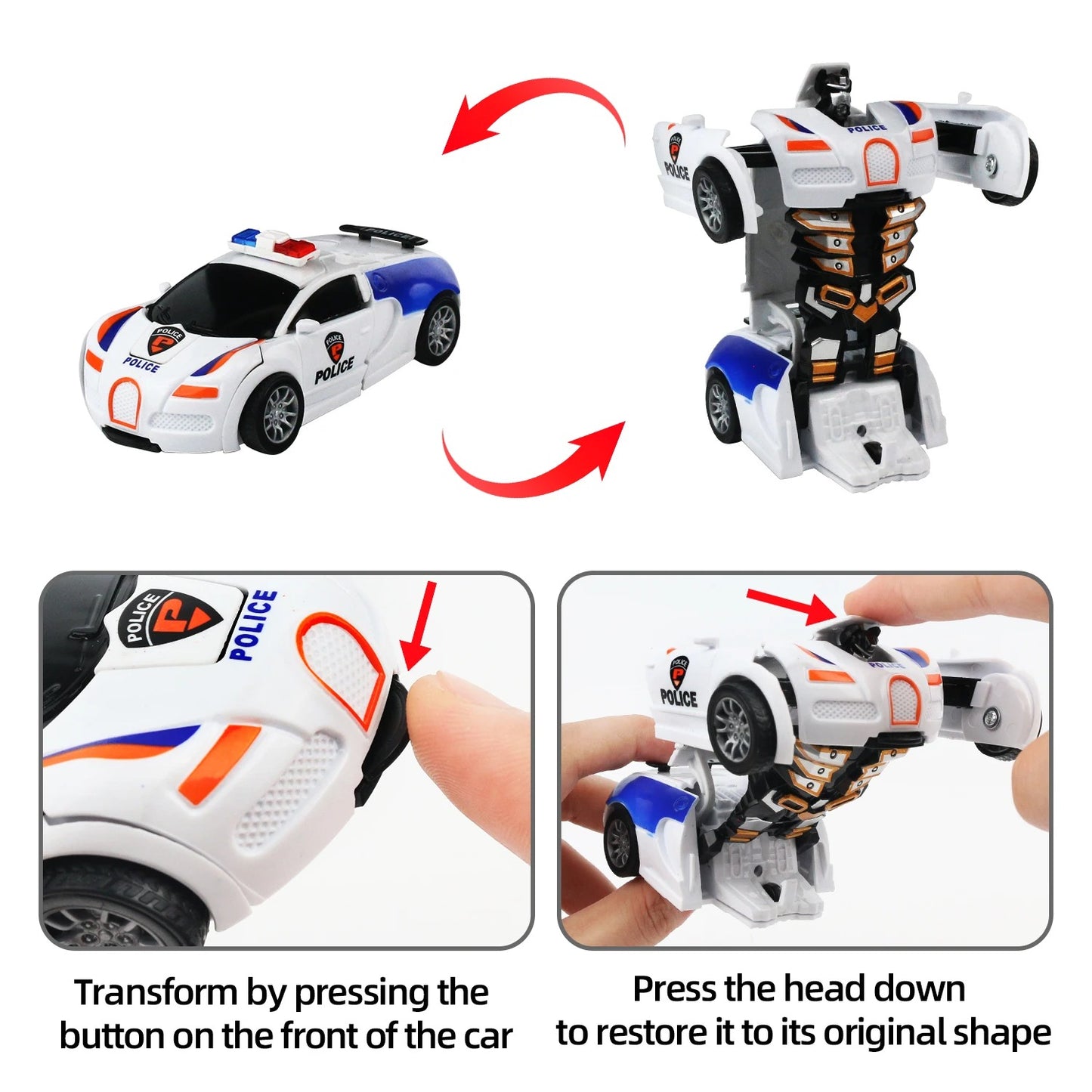 Детская машинка-робот