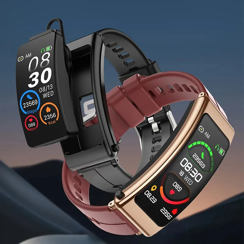 Умные часы с Bluetooth-наушником 2 в 1