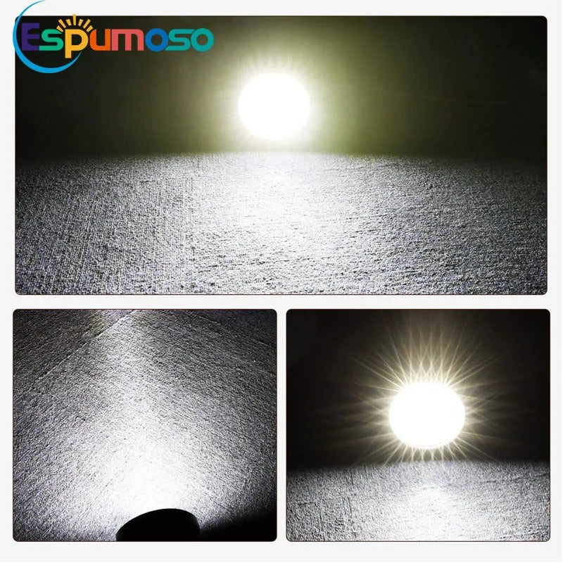 Круглый LED фонарь