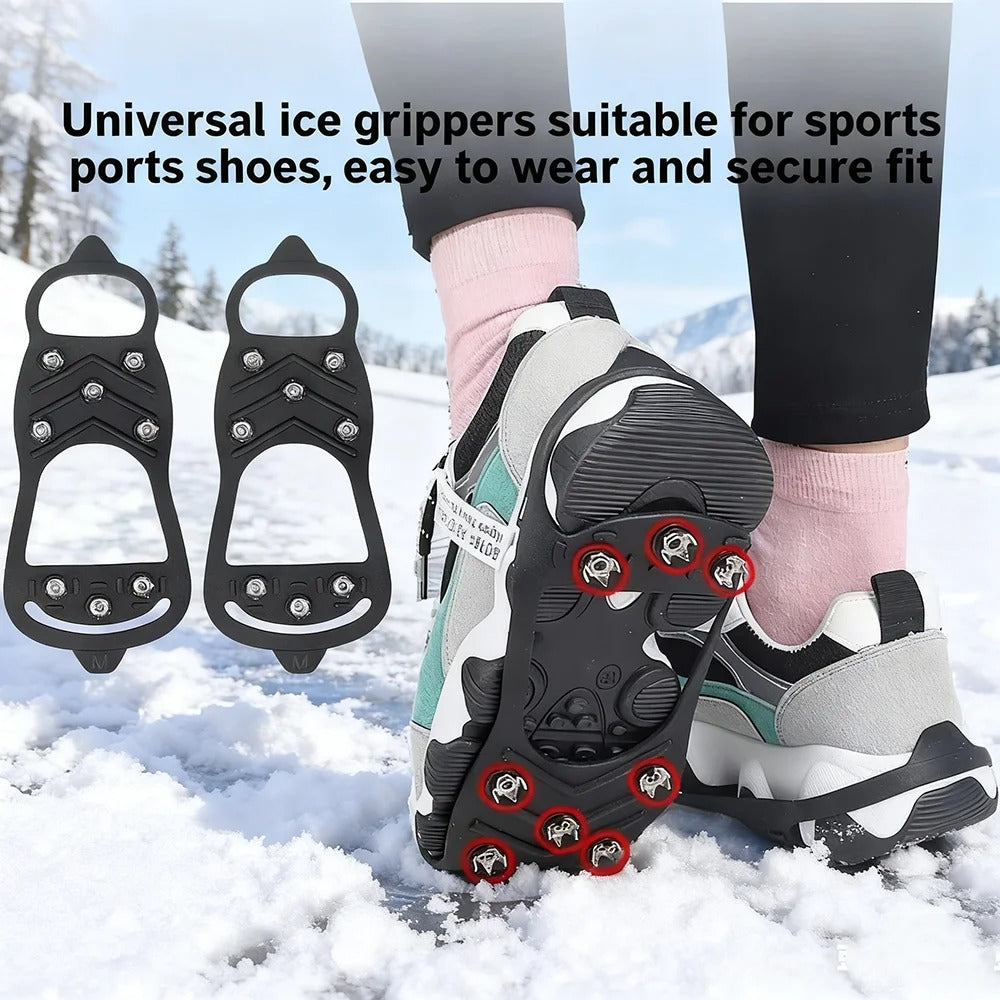 Две пары нескользящих ботинок для льда