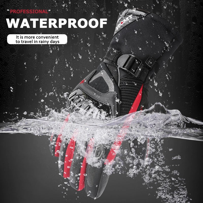 Зимние водонепроницаемые мотоциклетные перчатки
