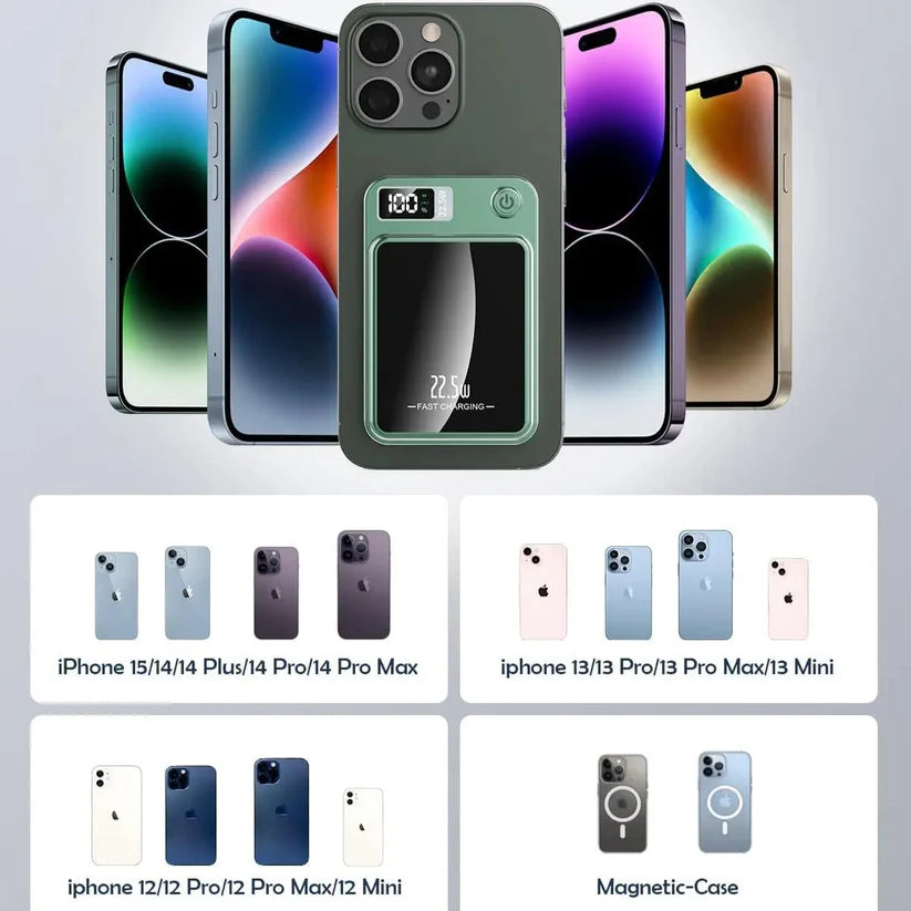 Магнитный беспроводной внешний аккумулятор