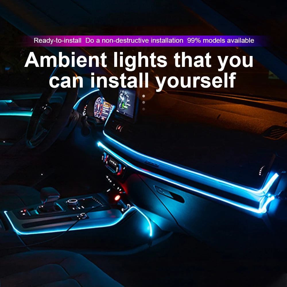 Внутрисалонная LED-лента для автомобиля