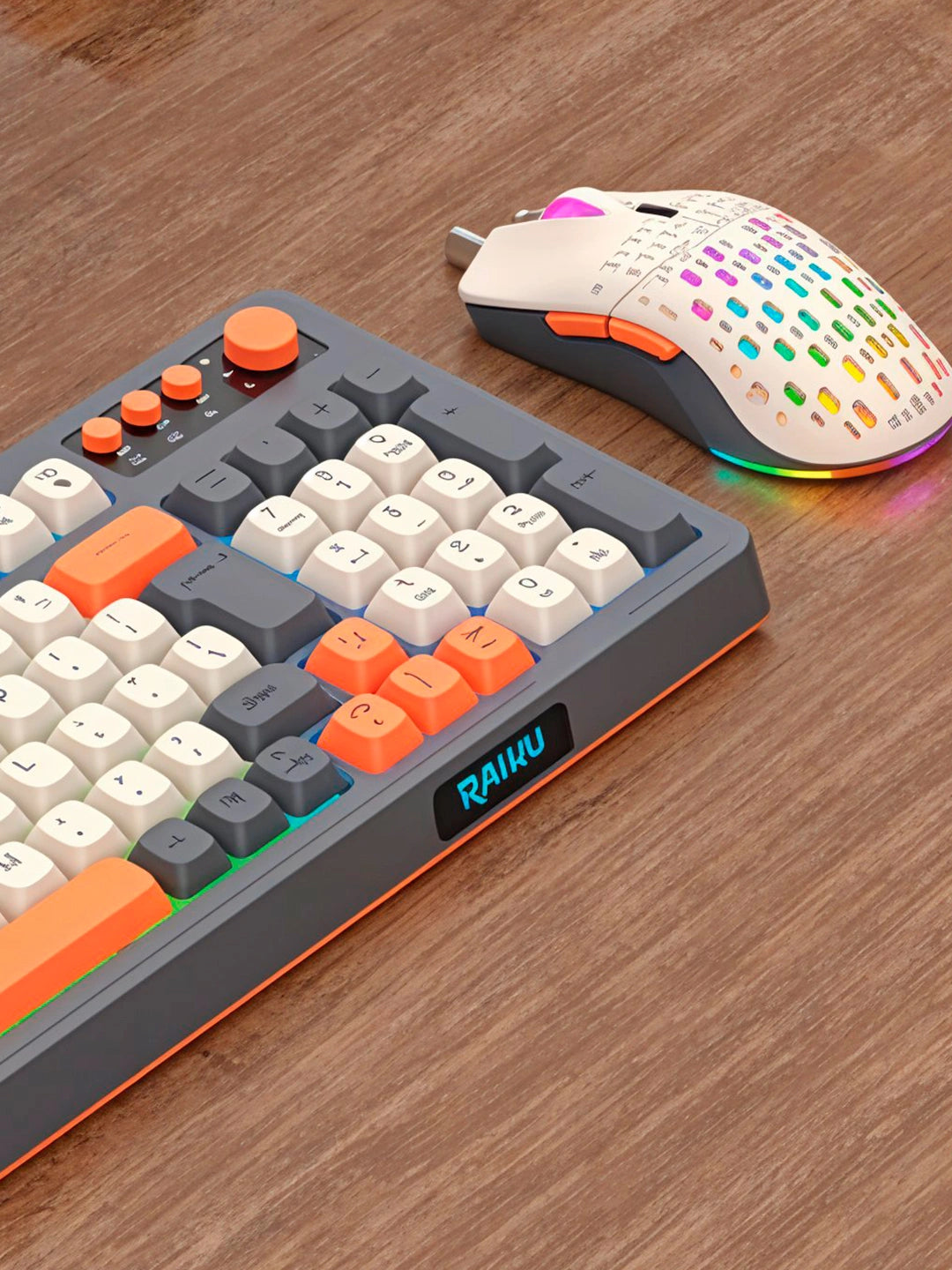 Игровой комплект клавиатура + мышь RGB T98