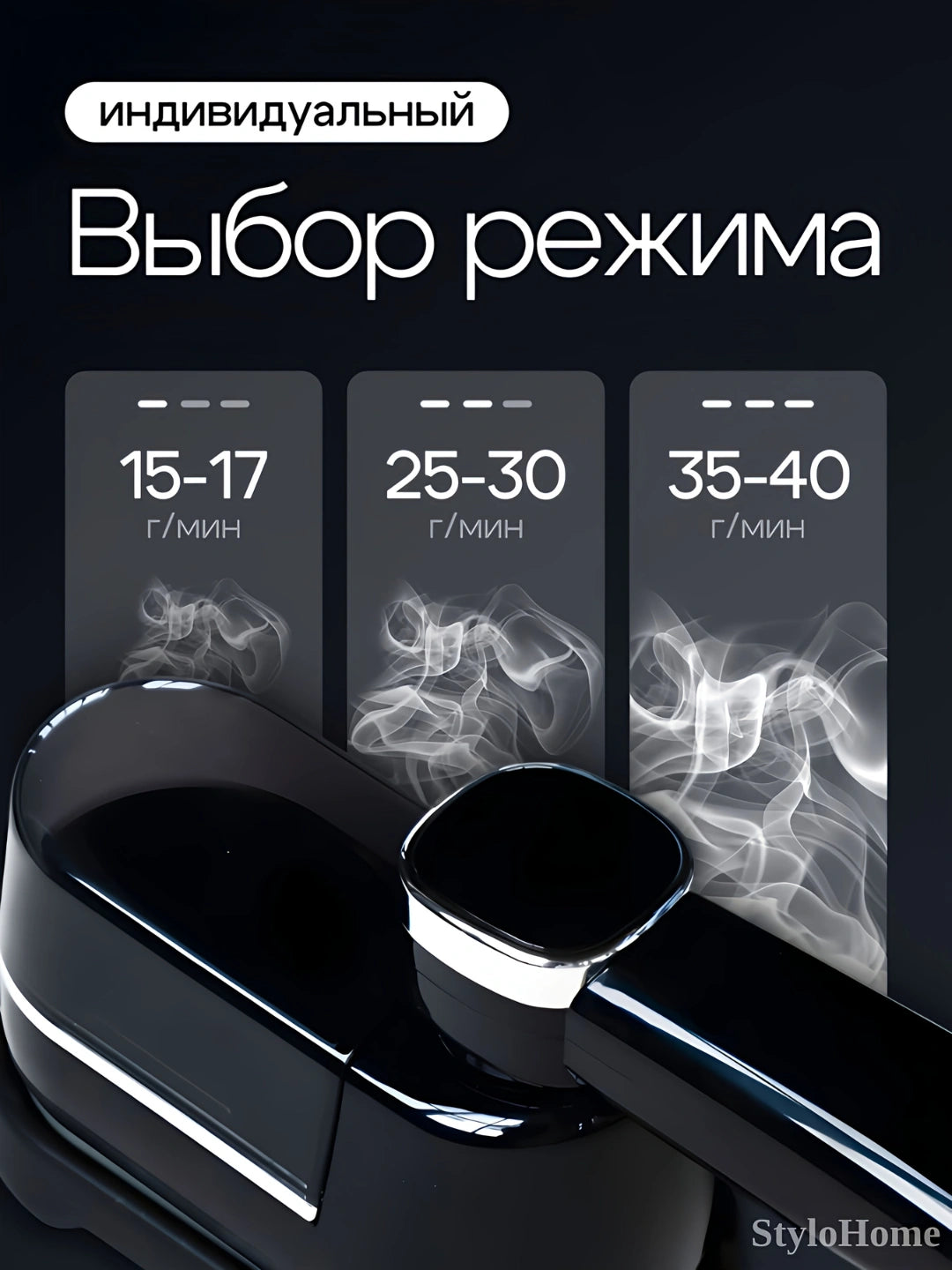 Портативный паровой отпариватель 1200 Вт