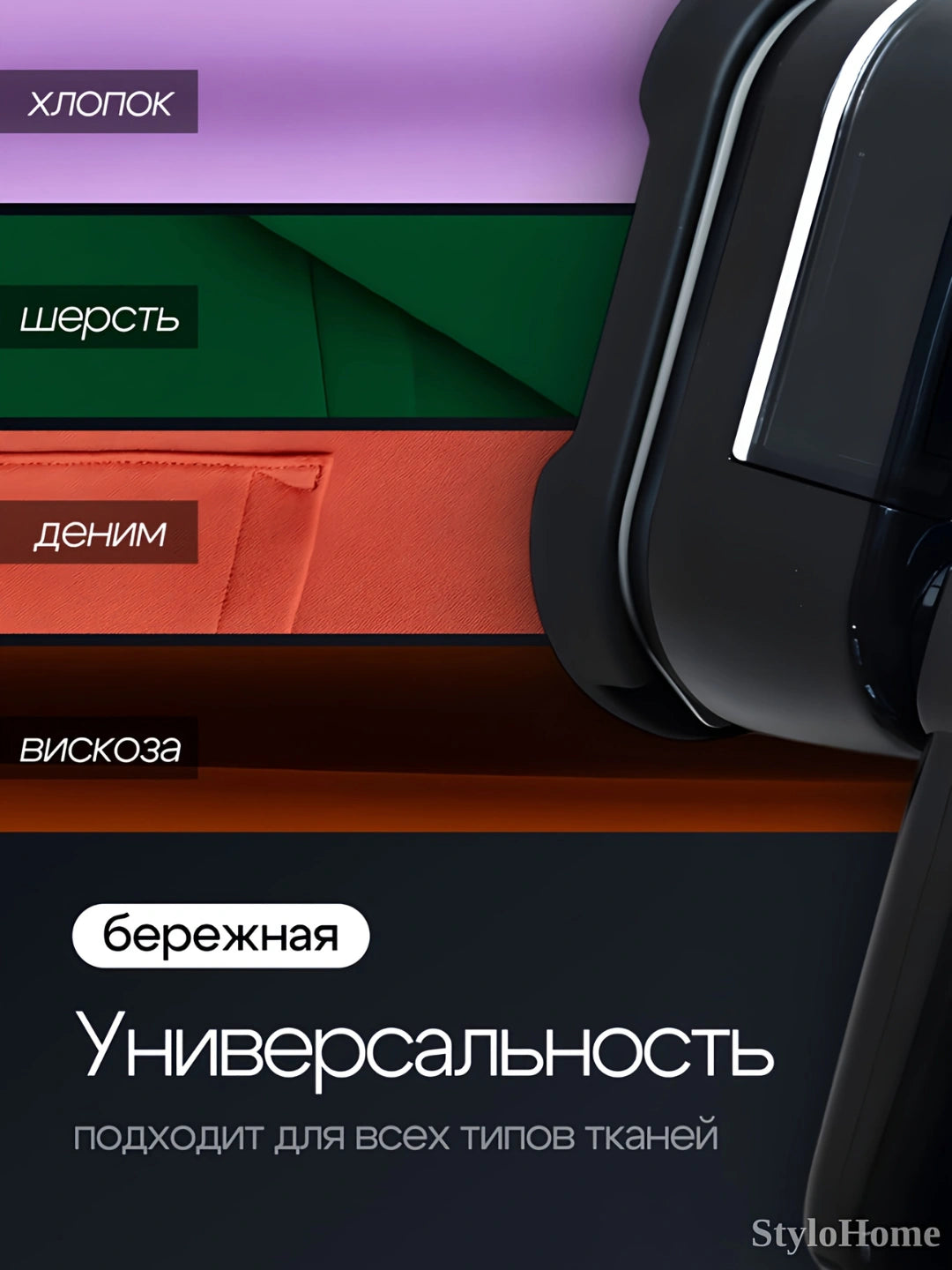 Портативный паровой отпариватель 1200 Вт