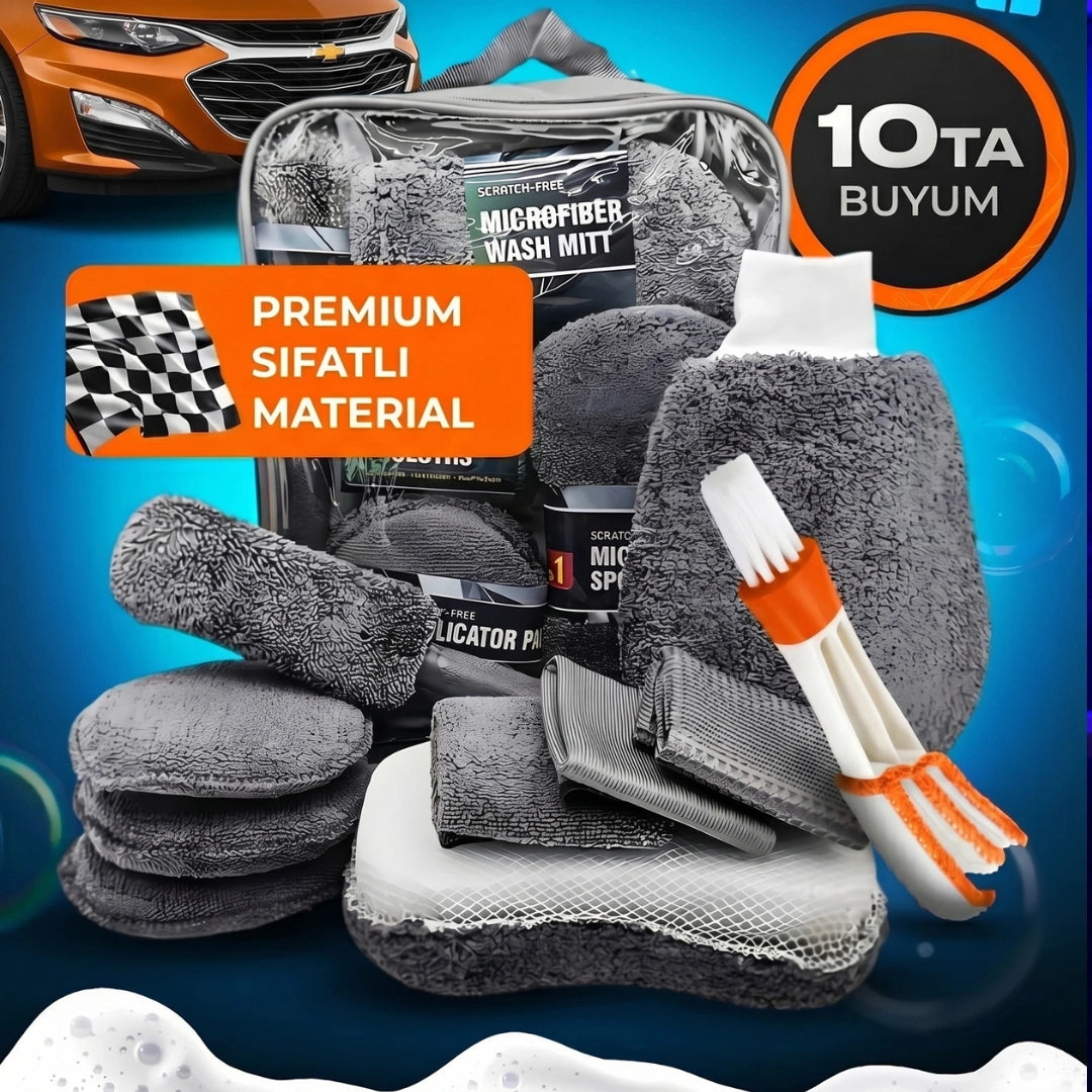 Набор для мойки авто 10 предметов