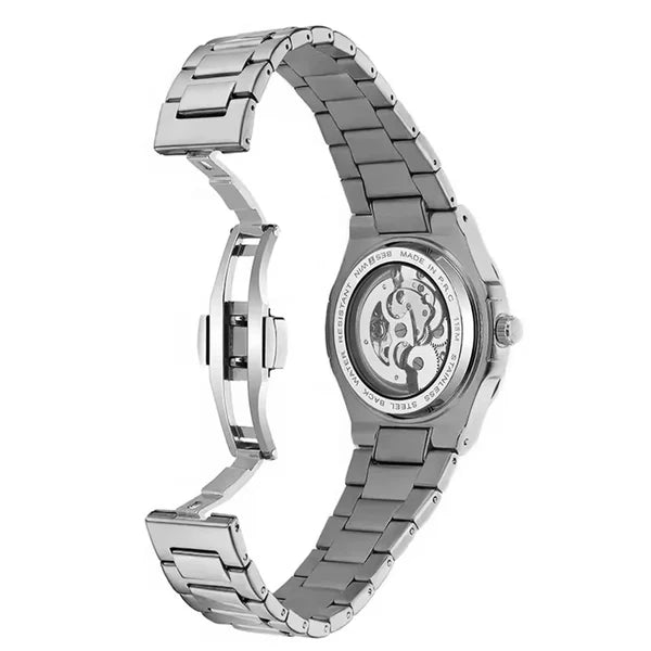 Мужские часы Skeleton стильные