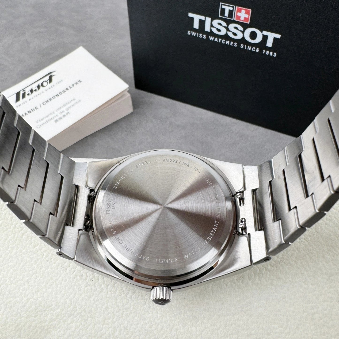 Синие мужские часы Tissot
