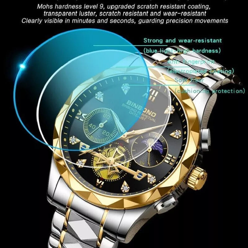 Многофункциональные кварцевые часы