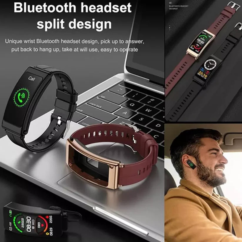 Умные часы с Bluetooth-наушником 2 в 1