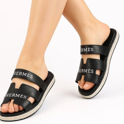 Женские тапочки Hermès