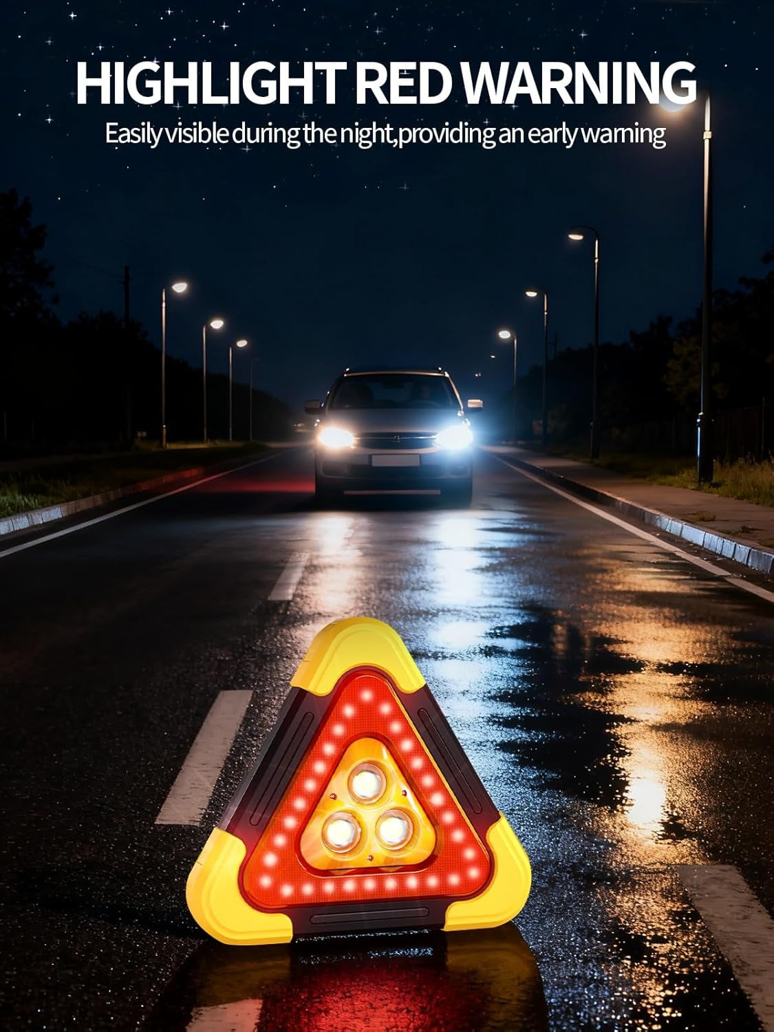 Треугольник LED безопасности