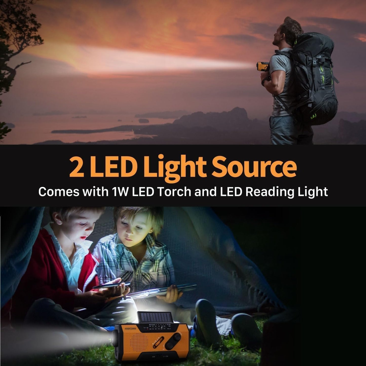 Аварийное радио «всё в одном»