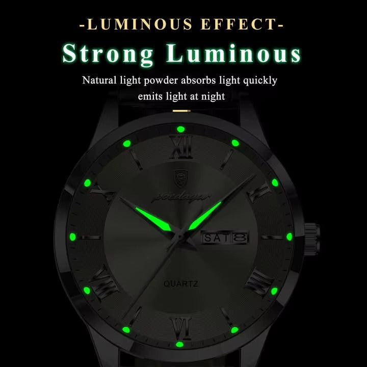 Элегантные мужские часы с датой